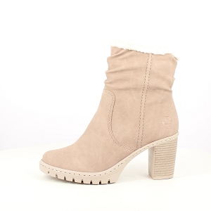 RIEKER Y2594.20<br>NUBUCK BEIGE ZIP