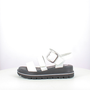 RIEKER W1650.80<br>CUIR LISSE BLANC SCRATCH