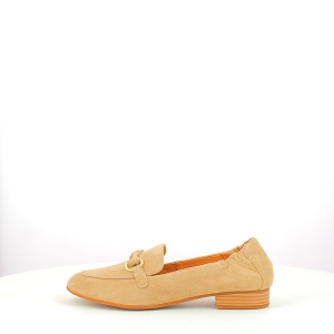  ZOUMI<br>CUIR VELOURS BEIGE 