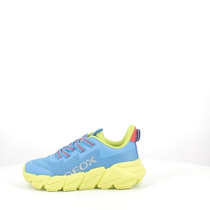 GEOX J46N1A<br>TOILE BLEU LACET