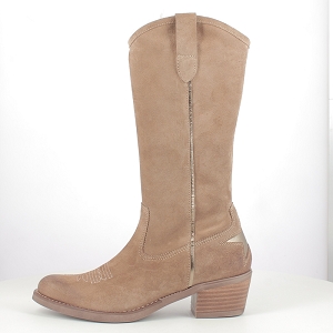 MKD APOLON CUIR VELOURSBEIGEZIP