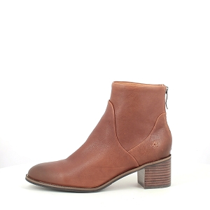 MAMZELLE TAXUS CUIR LISSECOGNACZIP