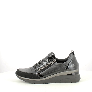 REMONTE D2401.06<br>MULTI MATIERE NOIR LACET ZIP