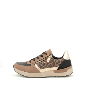 RIEKER 58902.24<br>IMPRIME PEAU IMPRIMEE LACET ZIP