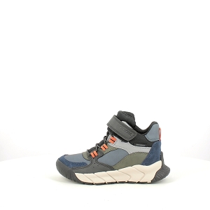 GEOX J56NBA<br>NUBUCK NOIR SCRATCH