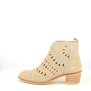 ALPE 5433 CUIR VELOURSBEIGEZIP