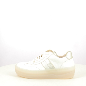 GABOR 83350.20<br>CUIR LISSE BLANC LACET