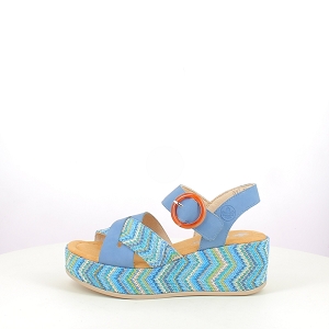 RIEKER 69469.14<br>NUBUCK BLEU SCRATCH