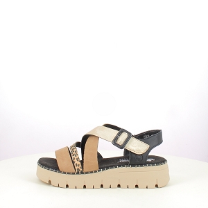 RIEKER V1063.90<br>NUBUCK BEIGE SCRATCH