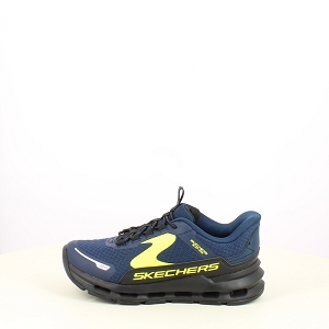 SKECHERS 404203L<br>SYNTHETIQUE BLEU ELASTIQUE