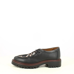COCO ABRICOT ETREHAM CUIR LISSENOIRLACET