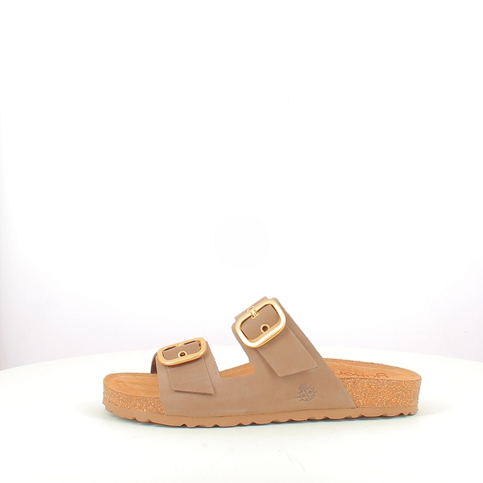 Yokono sandale jerba 136 nubuck marron boucle