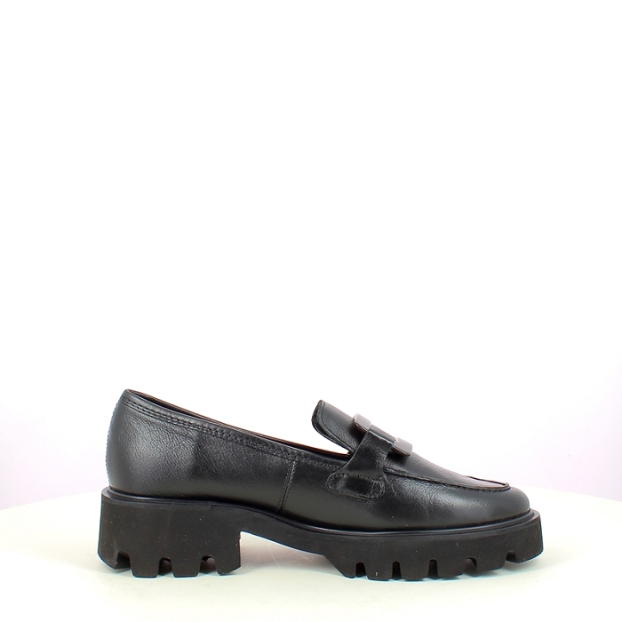 Ara derbies mocassins 1221703.01 cuir lisse noir5282901_3