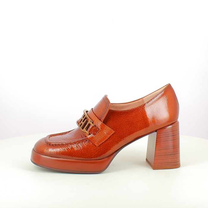 Hispanitas derbies mocassins hi243657 vernis cognac