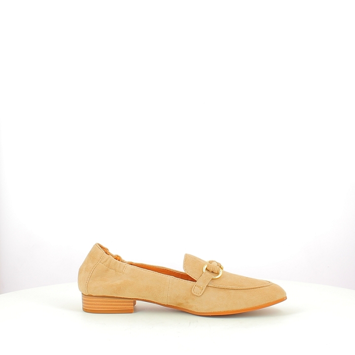 Mamzelle derbies mocassins zoumi cuir velours beige5325902_3