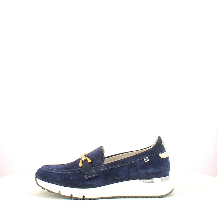 Dorking derbies mocassins d9047 cuir velours marine