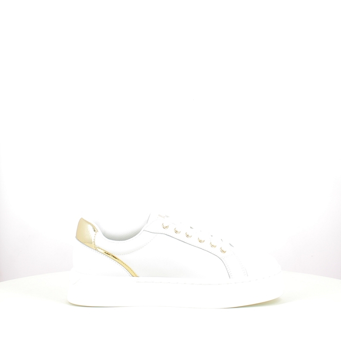 Liu jo basket pretty 06 cuir lisse blanc lacet5335601_3